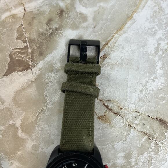 Diesel Men's Watch 10 bar DZ-4189 Only The Brave Green/Black Band NEW BATTERY - Picture 11 of 16